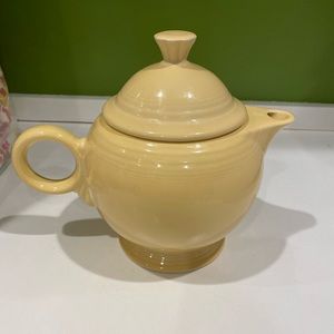 Yellow Fiestaware Teapot